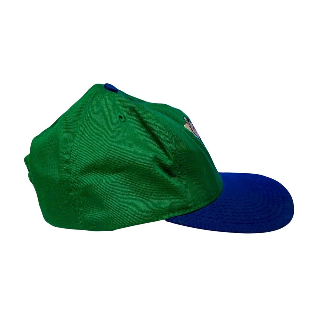 Vintage Embroidered Popeye The Sailor Man Green And Blue Baseball Cap, One Size - Picture 6 of 7